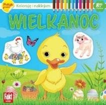 Koloruję i naklejam Wielkanoc - Praca zbiorowa