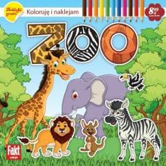 Koloruję i naklejam. Zoo - Praca zbiorowa