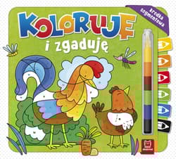 Koloruję i zgaduję Kredka segmentowa