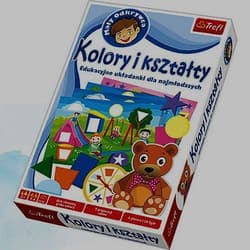 Kolory i kształty - gra planszowa
