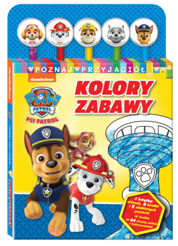 Kolory zabawy. Psi Patrol Poznaj przyjaciół