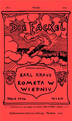 Kometa w Wiedniu Satyry i glosy z lat 1910-1920 - Karl Kraus