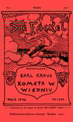 Kometa w Wiedniu Satyry i glosy z lat 1910-1920 - Karl Kraus