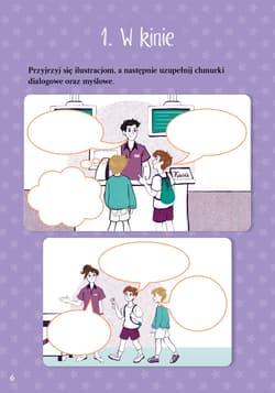 Galeria - zdjęcie nr. 2 - Komiks społeczny 3 Jak się zachować w różnych miejscach? Nowe historyjki w formie ćwiczeń rozwijających umiejętności społeczne