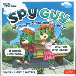 Komiks Spy Guy Trefliki i Spy Guy na tropie spokoju - Katarzyna Płońska