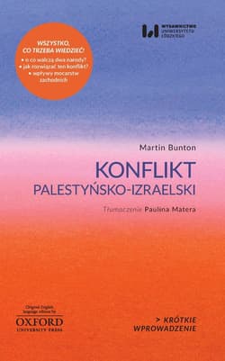 Konflikt palestyńsko-izraelski - Martin Bunton