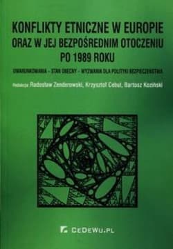Konflikty etniczne w Europie oraz w jej bezpośrednim otoczeniu po 1989 roku Uwarunkowania - stan obecny - wyzwania dla polityki - Praca zbiorowa