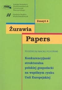 Konkurencyjność strukturalna polskiej gospodarki na wspólnym rynku Unii Europejskiej