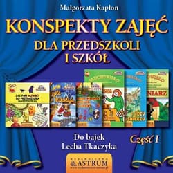 Konspekty zajęć dla przedszkoli i szkół cz.1 + CD - Małgorzata Kapłon