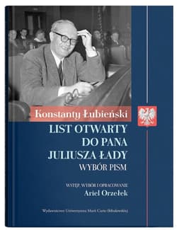 Konstanty Łubieński: List otwarty do Pana... - Łubieński Konstanty
