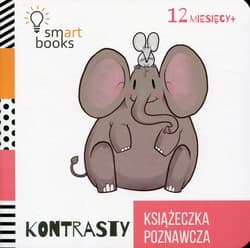 Kontrasty Książeczka poznawcza Wiek 12m+