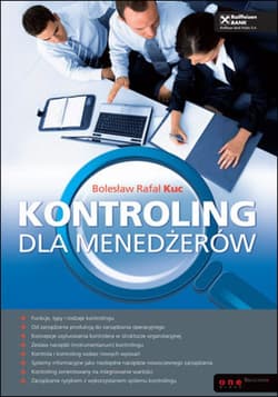 Kontroling dla menedżerów - ebook - Kuc Bolesław Rafał
