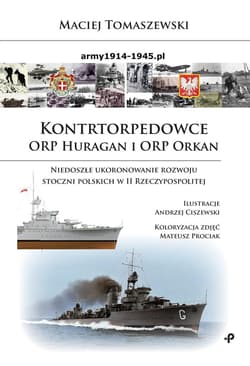 Kontrtorpedowce ORP Huragan i ORP Orkan Niedoszłe ukoronowanie rozwoju stoczni polskich w II Rzeczypospolitej - Maciej Tomaszewski