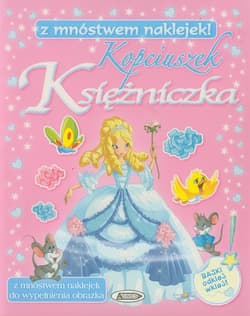 Kopciuszek Księżniczka z mnóstwem naklejek!