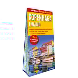 Kopenhaga i Malmo laminowany map&guide 2w1 - Tomasz Duda
