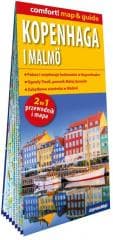 Kopenhaga i Malmo laminowany map&guide 2w1 - Tomasz Duda