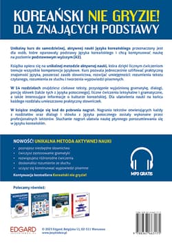 Galeria - zdjęcie nr. 2 - Koreański nie gryzie! Poziom A2 wyd. 2023