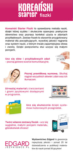 Galeria - zdjęcie nr. 2 - Koreański Starter Fiszki