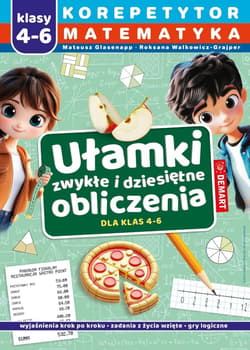 Korepetytor 4-6. Ułamki - Mateusz Glasenapp, Roksana Walkowicz-Grajper