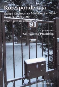 Korespondencja Jerzego Giedroycia.. - Ptasińska Małgorzata