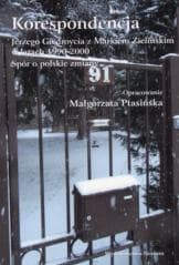 Korespondencja Jerzego Giedroycia.. - Ptasińska Małgorzata