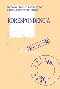 Korespondencja W. i T. Różewiczowie  R. i H. Voglerowie