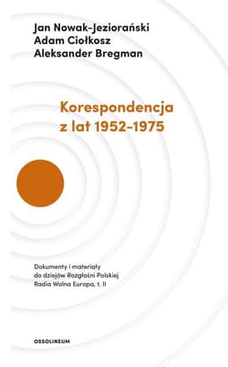 Korespondencja z lat 1952-1975 - Bregman Aleksander