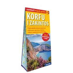 Korfu i Zakintos map&guide XL laminat 2025 - Opracowanie Zbiorowe