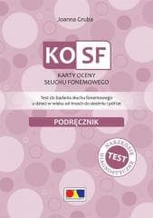 KOSF - Karty oceny słuchu fonemowego - Joanna Gruba