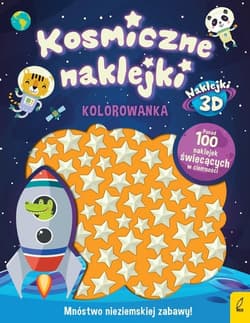 Kosmiczne naklejki Kolorowanka - Opracowanie Zbiorowe