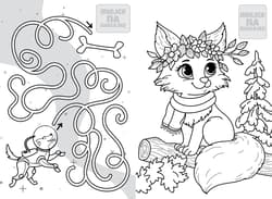 Galeria - zdjęcie nr. 2 - Kotki i pieski. Baw się i koloruj