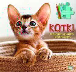 Kotki. Książeczki z puzzlami i kolorowankami - Małgorzata Ewa Skibińska