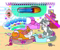 Kotki. Wodne kolorowanki. Magiczny pisak - Praca zbiorowa