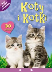 Koty i kotki Książka z plakatami - Praca zbiorowa