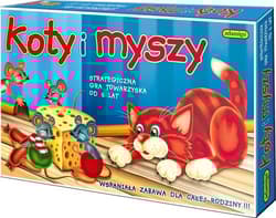 Koty i myszy Gra planszowa strategiczna gra towarzyska