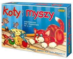 Koty i myszy Gra planszowa strategiczna gra towarzyska