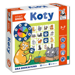 Koty Smart bingo Gra edukacyjna - Izabela Gołaszewska