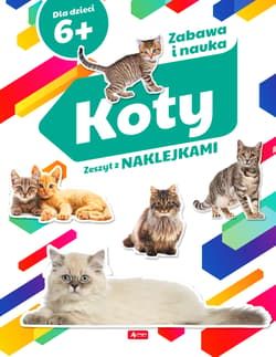 Koty. Zeszyt z naklejkami - Praca zbiorowa
