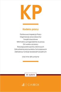 KP. Kodeks pracy oraz ustawy towarzyszące wyd. 16