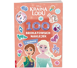 Kraina Lodu 100 Brokatowych naklejek - Opracowanie Zbiorowe