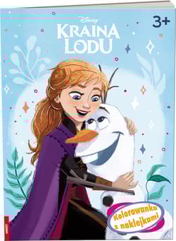Kraina Lodu Kolorowanka z naklejkami - Opracowanie Zbiorowe