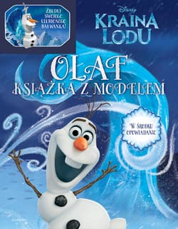 Kraina Lodu Olaf Książka z modelem