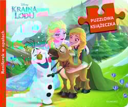 Kraina Lodu Reniferek w opałach Puzzlowa książeczka