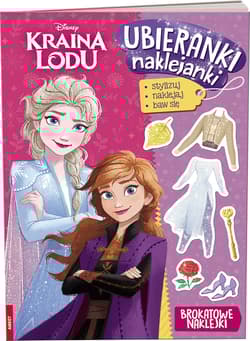 Kraina Lodu Ubieranki naklejanki - Opracowanie Zbiorowe