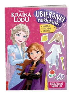 Kraina Lodu Ubieranki naklejanki - Opracowanie Zbiorowe