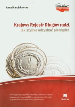 Krajowy Rejestr Długów radzi jak szybko odzyskać pieniądze - Anna Marcinkowska