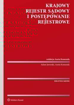 Krajowy Rejestr Sądowy i postępowanie rejestrowe
