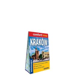 Kraków plan centrum 1:20 000 laminat mini 2023 - Opracowanie Zbiorowe