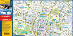 Galeria - zdjęcie nr. 2 - Kraków plan centrum 1:20 000 laminat mini 2023