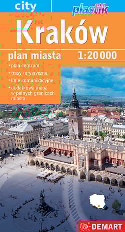 Kraków plan miasta 1:20 000 - Opracowanie Zbiorowe